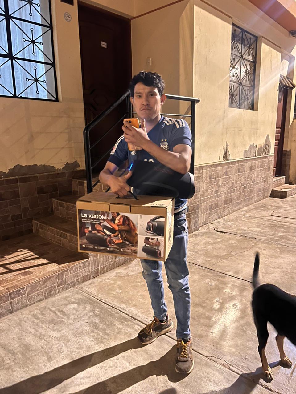Entrega real de JOR STORE 4