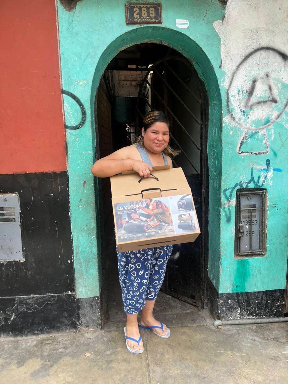 Entrega real de JOR STORE 6