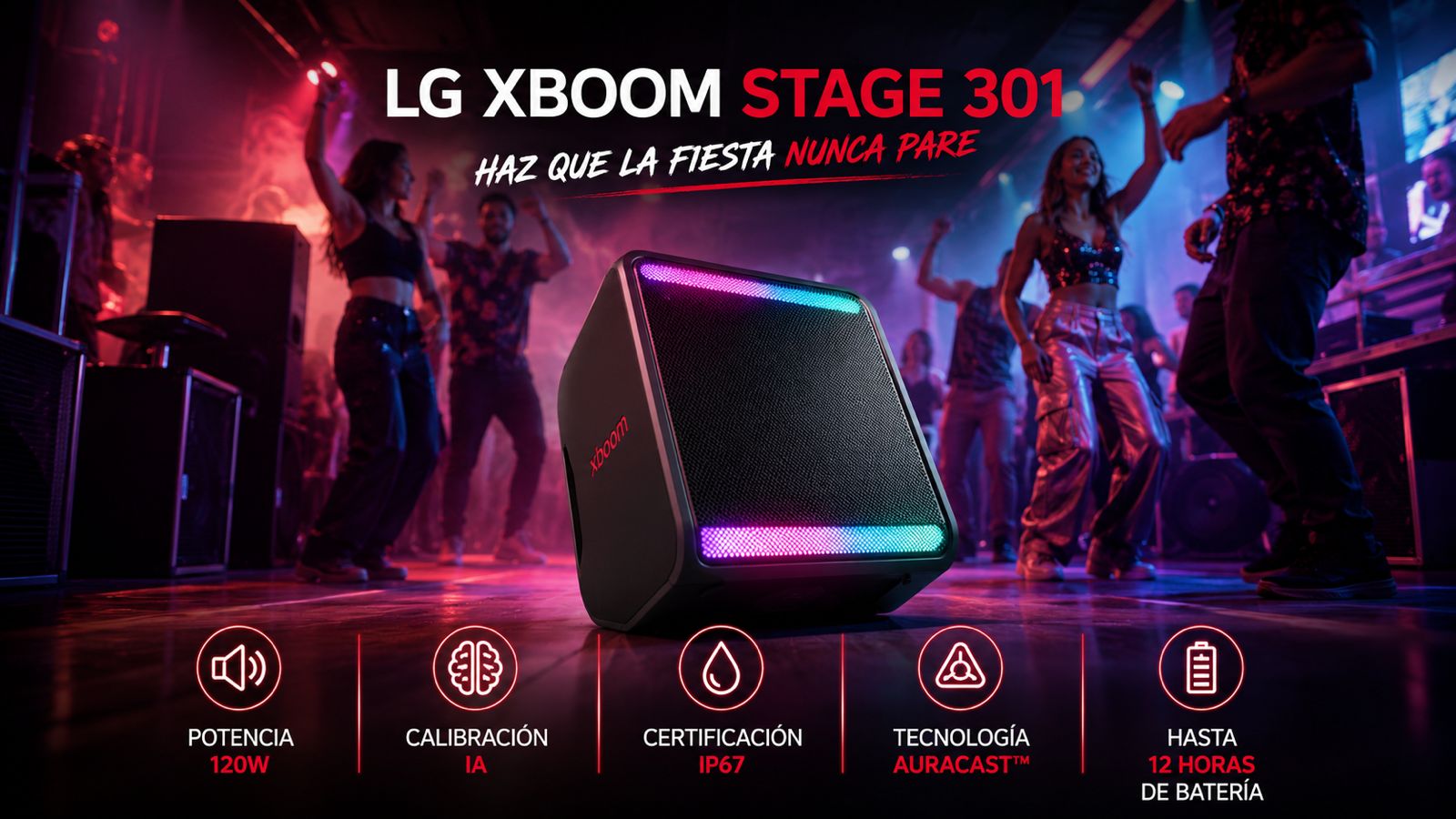 LG XBOOM Stage 301